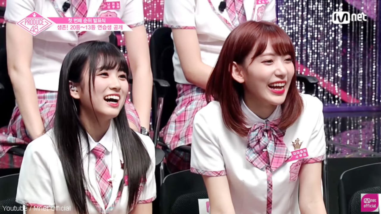 Produce 48 最初の脱落者が発表 宮脇咲良 矢吹奈子ら日本人練習生５人がデビュー圏内にランクイン Kpop Monster