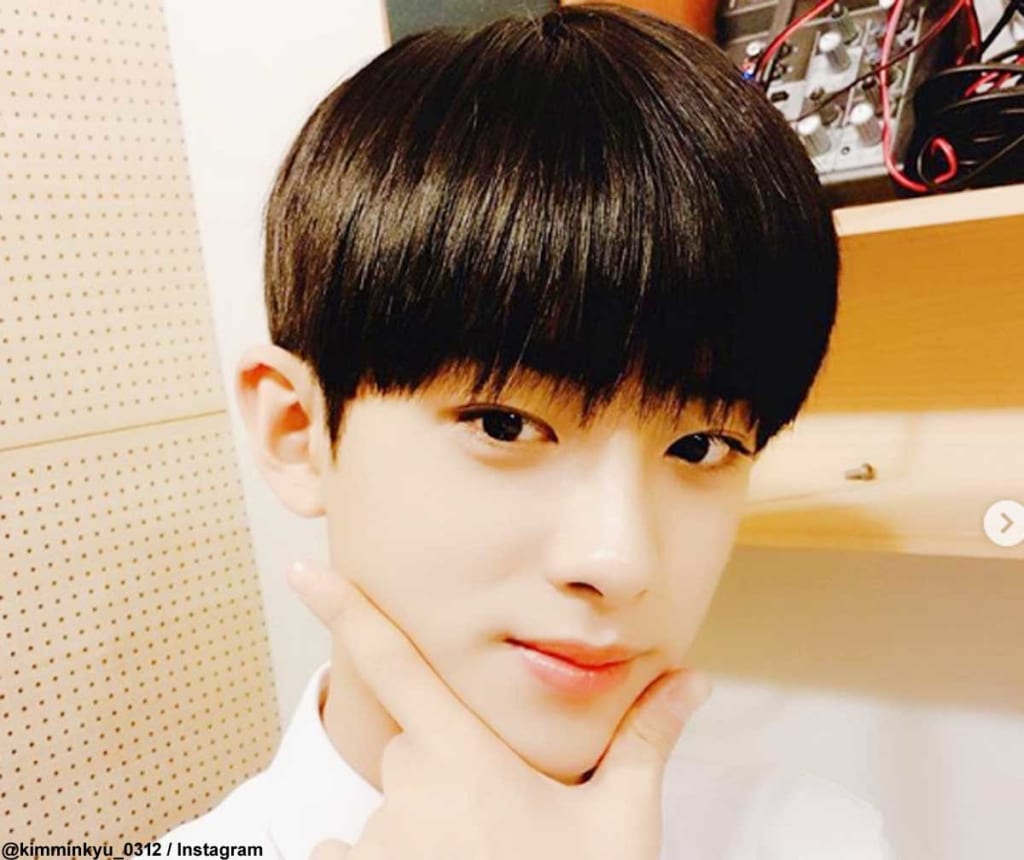 Produce X 101のイケメン練習生キムミンギュがインスタグラムを開設