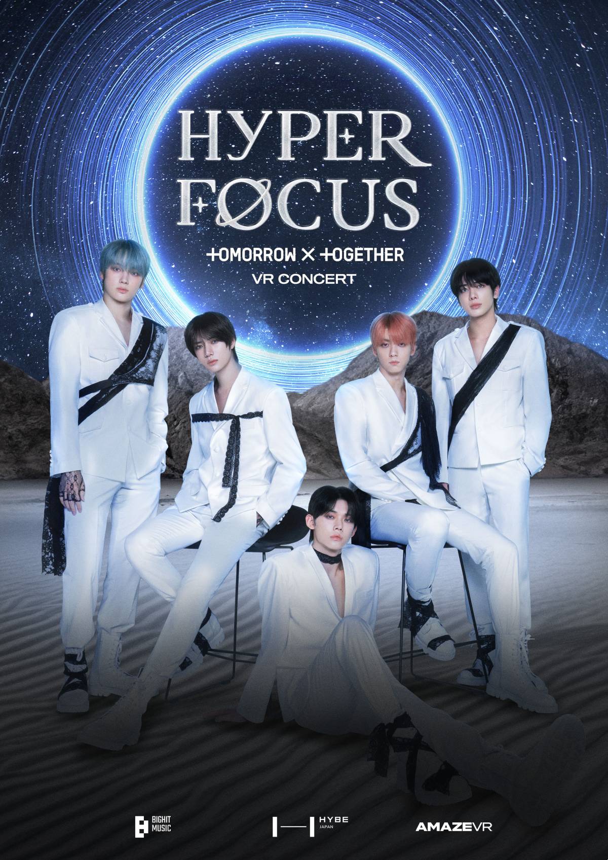 「HYPERFOCUS : TOMORROW X TOGETHER VR CONCERT」ポスター